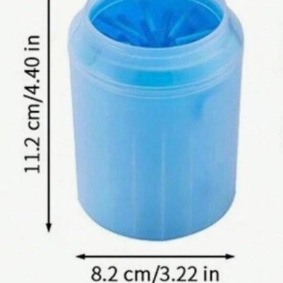Dog Foot Cleaner Cup - Portable Pet Paw Washing Tool with Soft Bristles - Picture 3 of 4